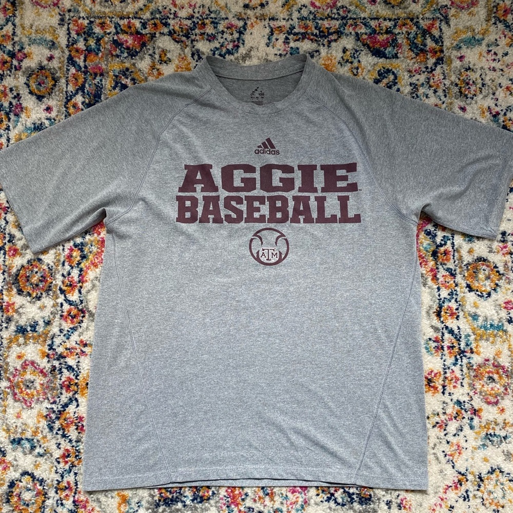 3for$20 Aggie baseball adidas shirt